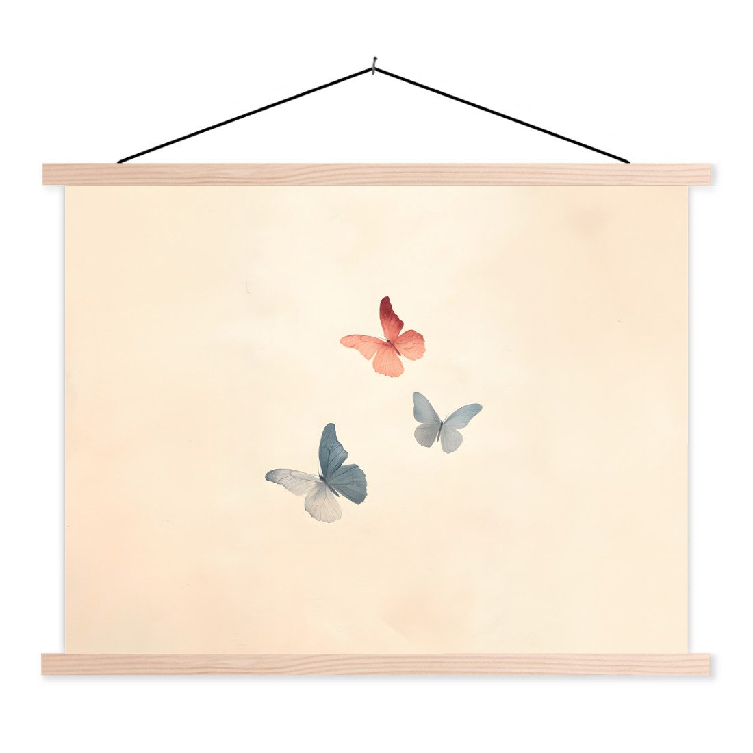 MuchoWow Poster Schmetterlinge - Minimalistisch - günstig online kaufen