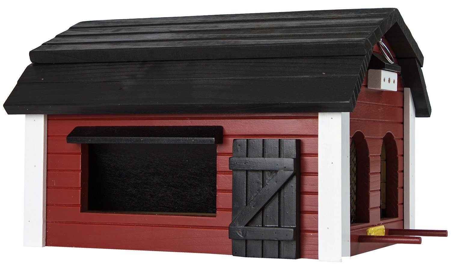 Vogelhaus Futterscheune / geräumige Futterstation für mehrere Nahrungssorten