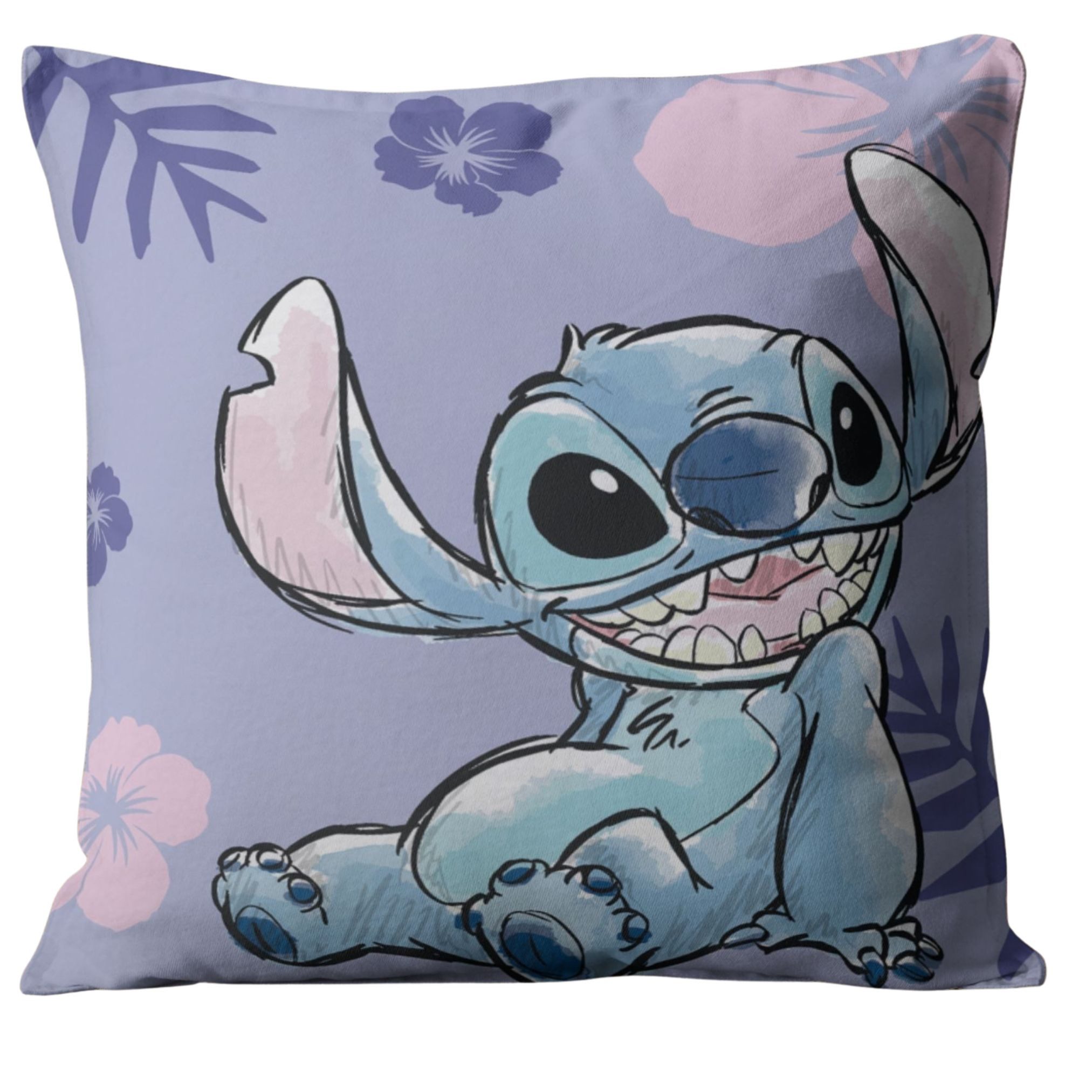 Lilo & Stitch Dekokissen Kissen Lilo und Stitch, 35cm x 35cm, befüllt, Kuschelkissen