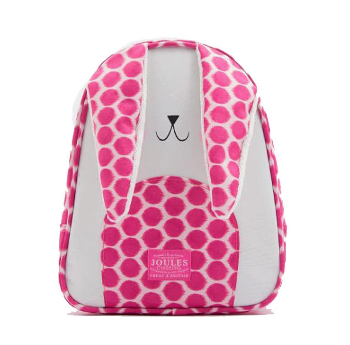 Tom Joule Kinderrucksack Tom Joule Kinderrucksack 3D Hase - pink weiß