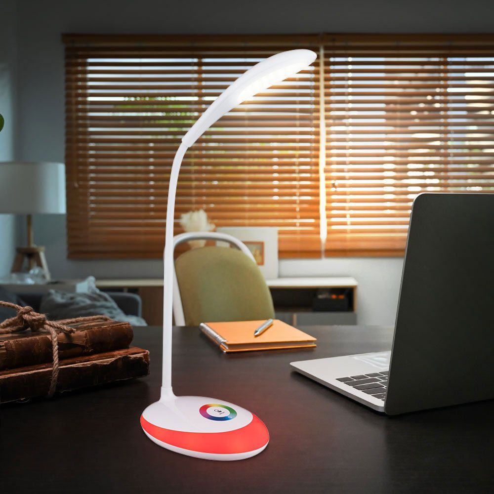 GLOBO LIGHTING Schreibtischlampe, LED-Leuchtmittel fest verbaut, günstig online kaufen