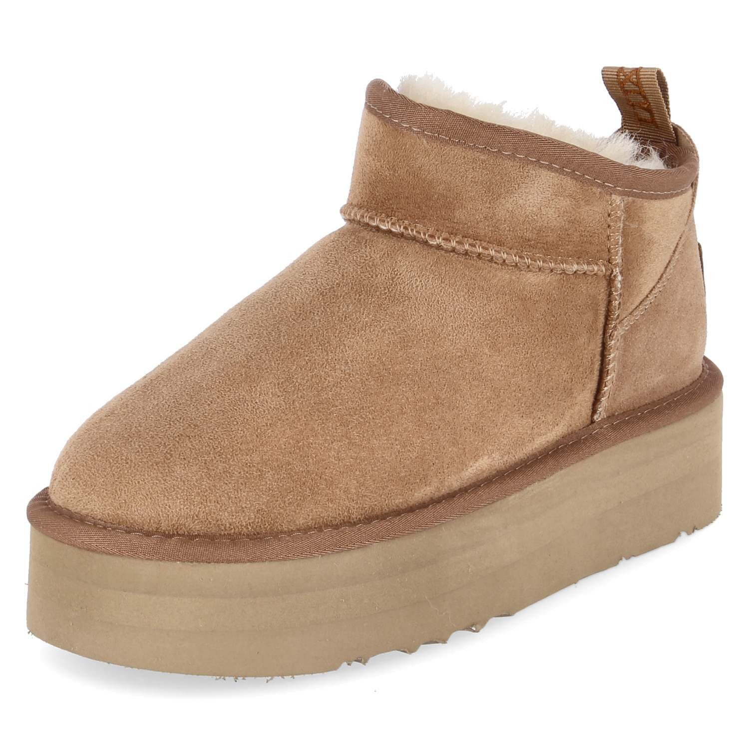 Australia Luxe Collective Australia Luxe COSPS205N-CH Damen Rauleder braun Chelseaboots