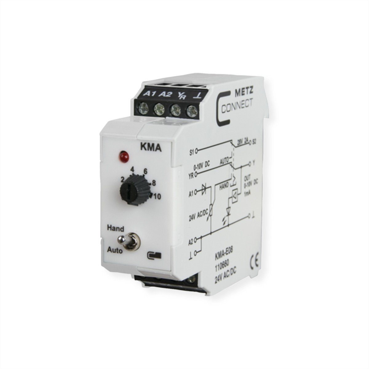 KMA-E08 Analogwertgeber Netzwerk-Switch