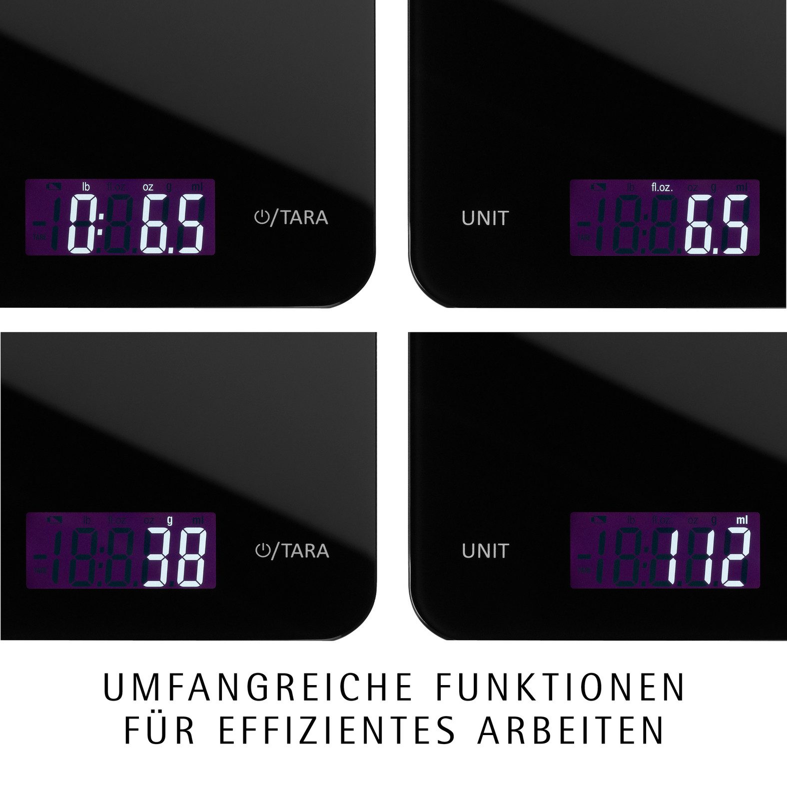 WMF Küchenwaage, (1-tlg), mit Digitalanzeige und Abschaltautomatik