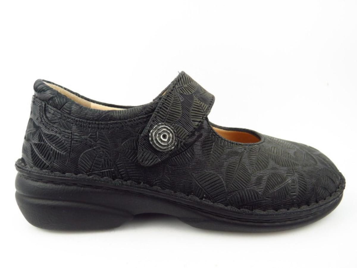 Finn Comfort Laval schwarz Ballerina