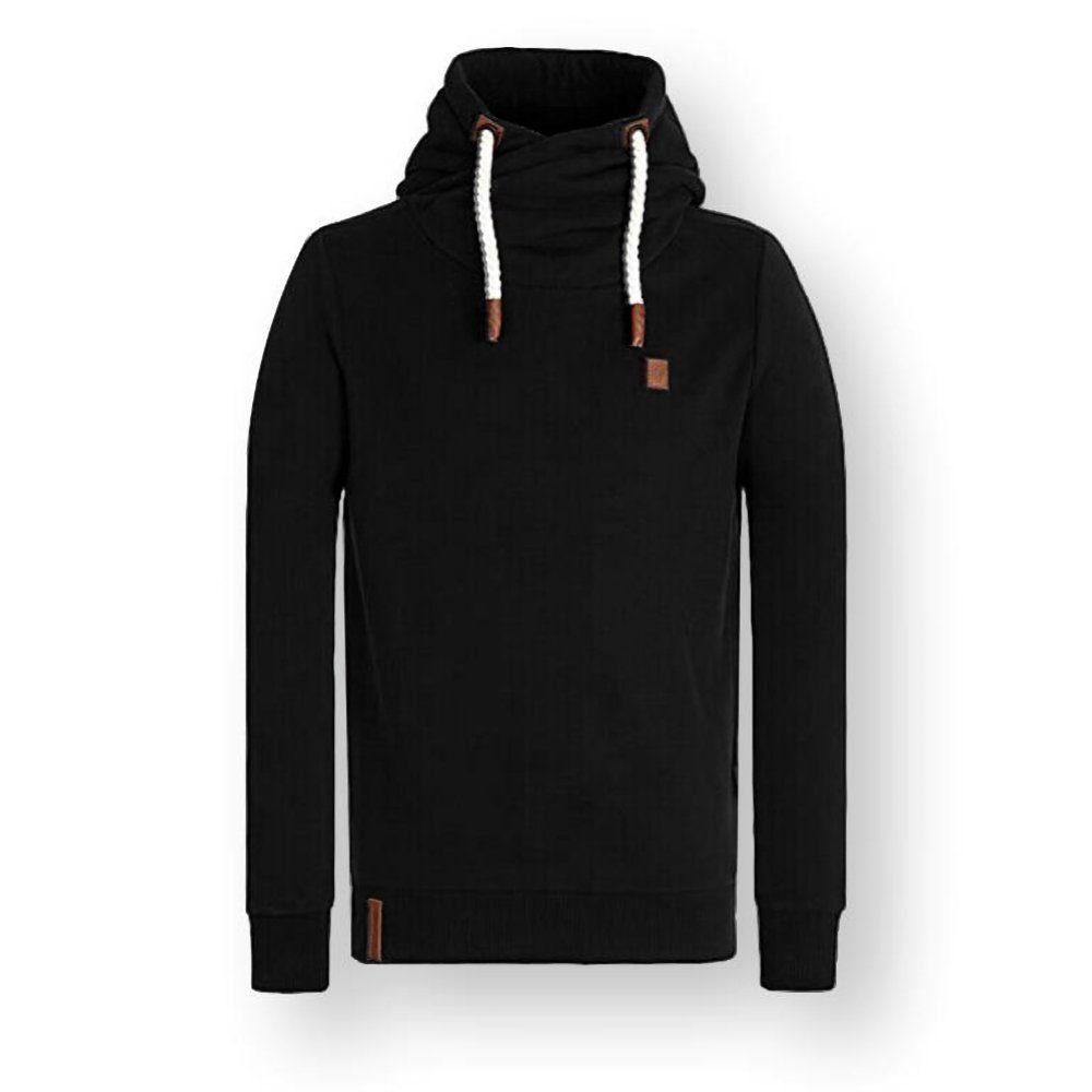 naketano Hoodie Herren Kapuzenpullover black, Gr. S