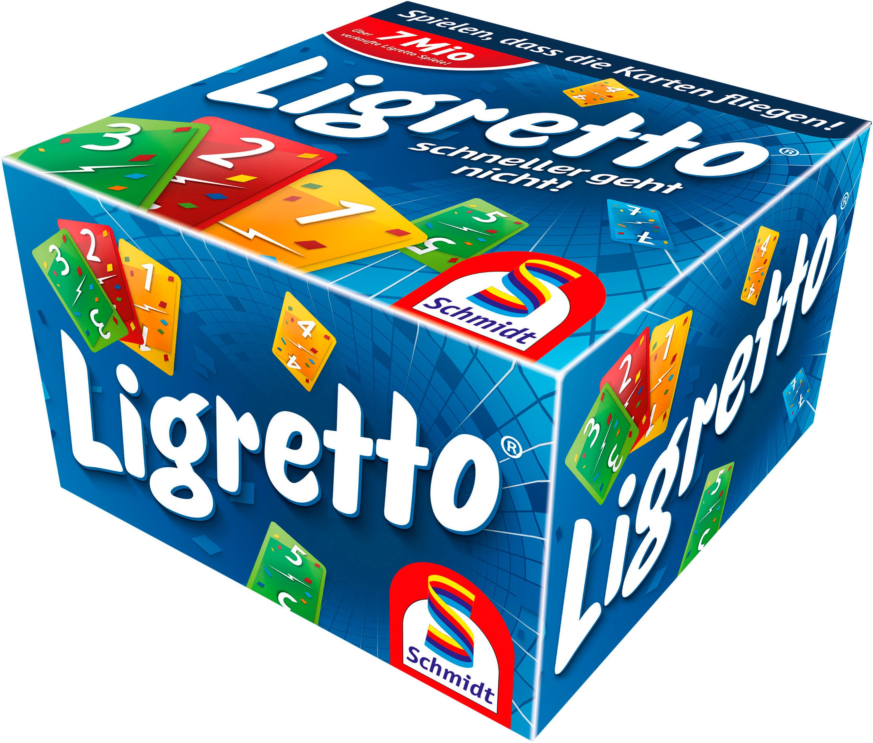 Schmidt Spiele Spiel Ligretto®, blau, Kartenspiel, Made in Europe
