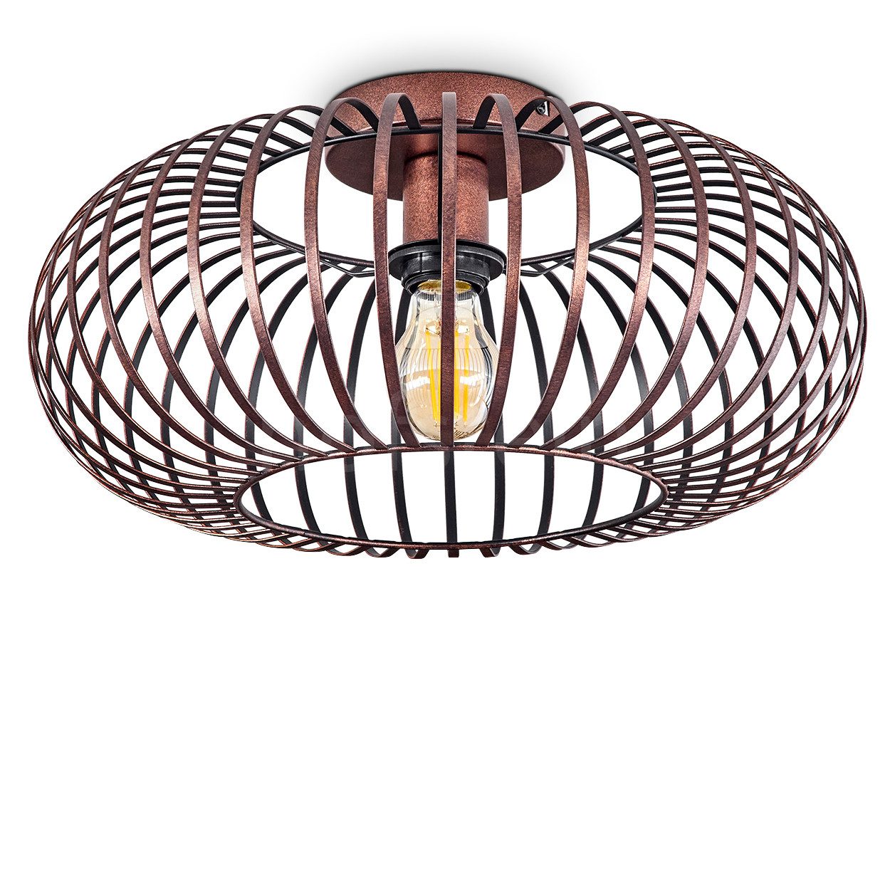 hofstein Deckenleuchte »Aidone« runde Deckenlampe aus günstig online kaufen