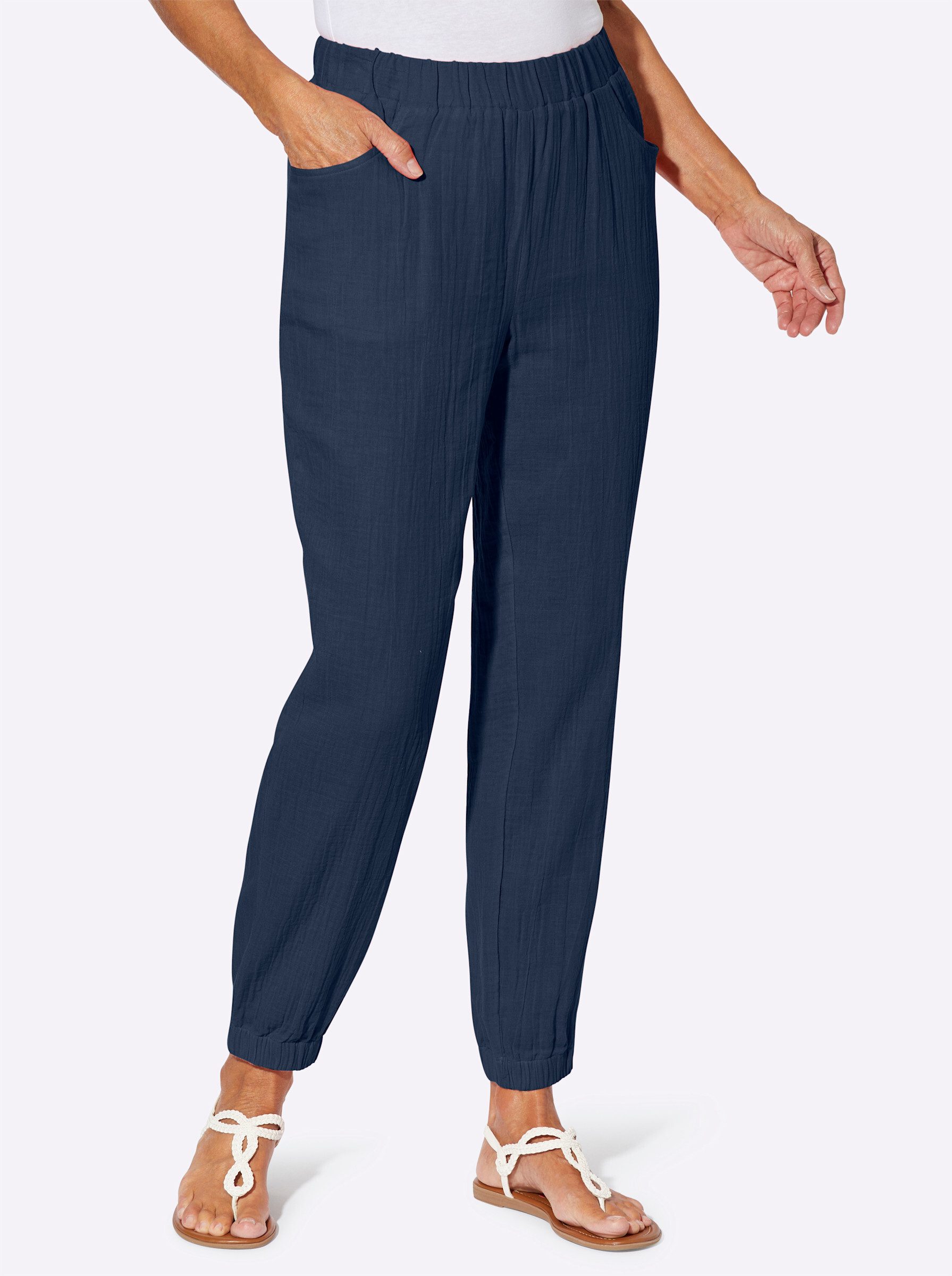 Jerseyhose Schlupfhose komfortabel