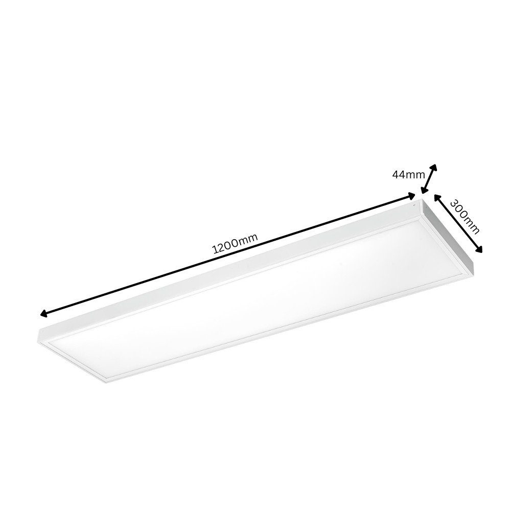 Spectrum LED Deckenleuchte 40w LED Panel günstig online kaufen