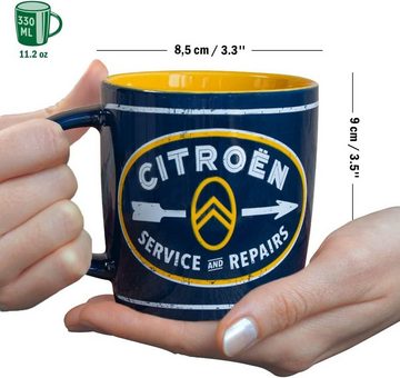 Nostalgic-Art Tasse Kaffeetasse - Citroen - Service & Repairs