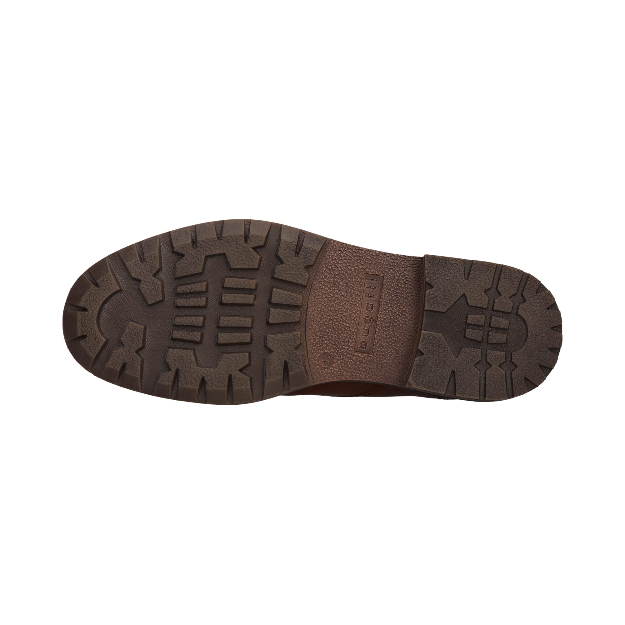 bugatti Schnürstiefelette Schnürboots, Klassik-Stiefelette mit Profilsohle