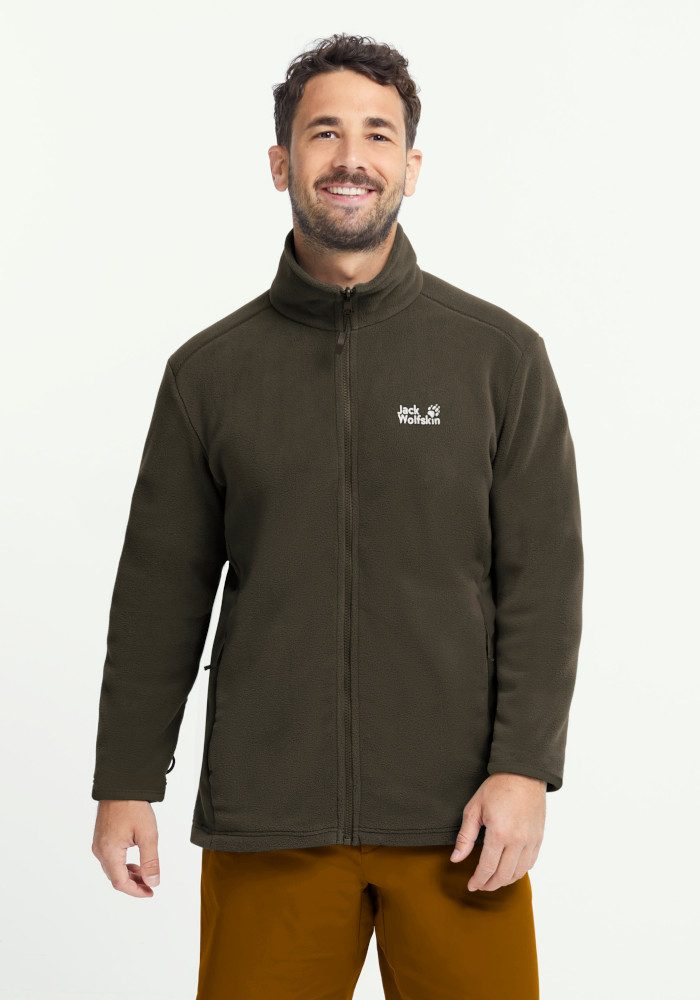 Jack Wolfskin Fleecejacke TAUNUS 200 FZ M mit 3-in-1-System, atmungsaktiv, aus Polyester