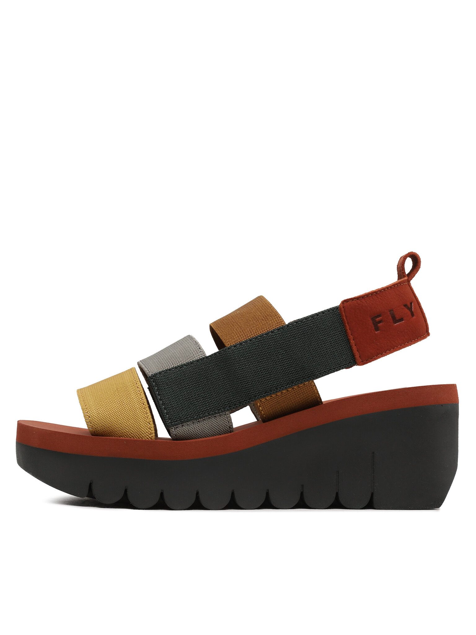 Fly London Fly London Damen Сандалі FLY-P144847001 YERE847FLY CUPIDO MULTI (BRIC Sandale