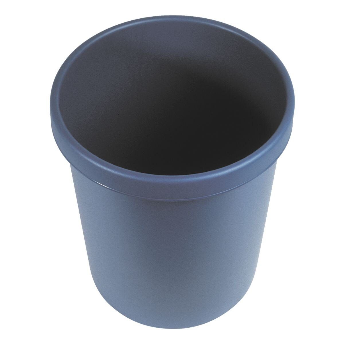 HELIT Papierkorb the german, 18 Liter, mit umlaufendem Griffrand