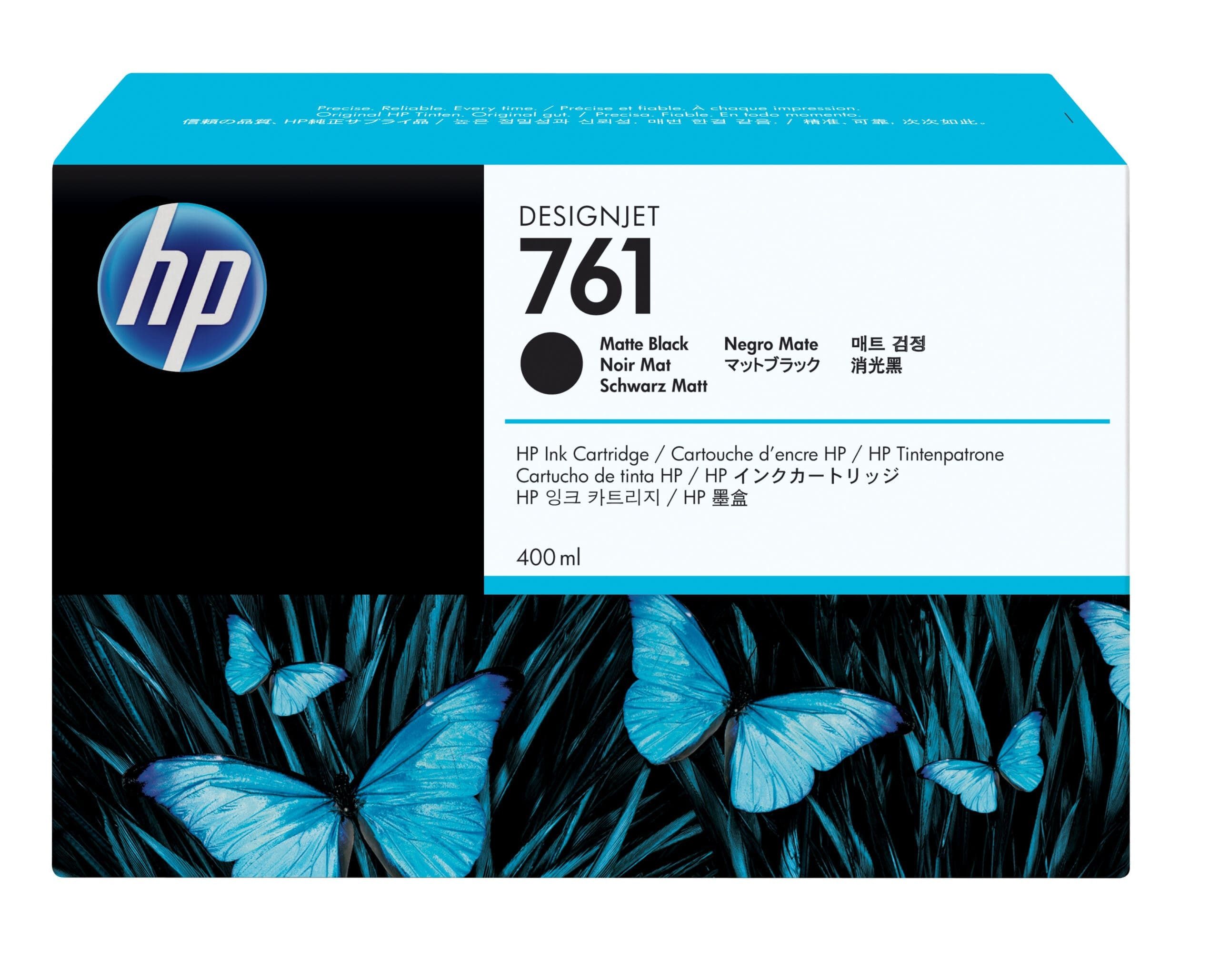 HP HP 761 Mattschwarz DesignJet Druckerpatrone, 400 m Tintenpatrone