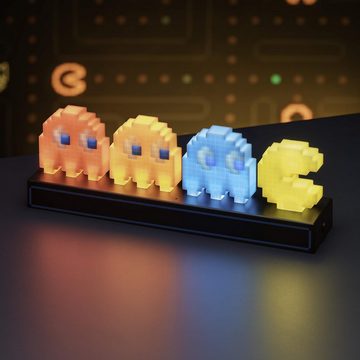 Paladone Product Dekolicht Paladone - Pac-Man Lampe / Light mit Geistern, Mehrfarbig