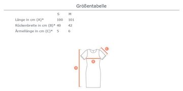 Ital-Design Sommerkleid Damen Freizeit (86164475) Rüschen Stretch Rippstrickoptik Minikleid in Grün