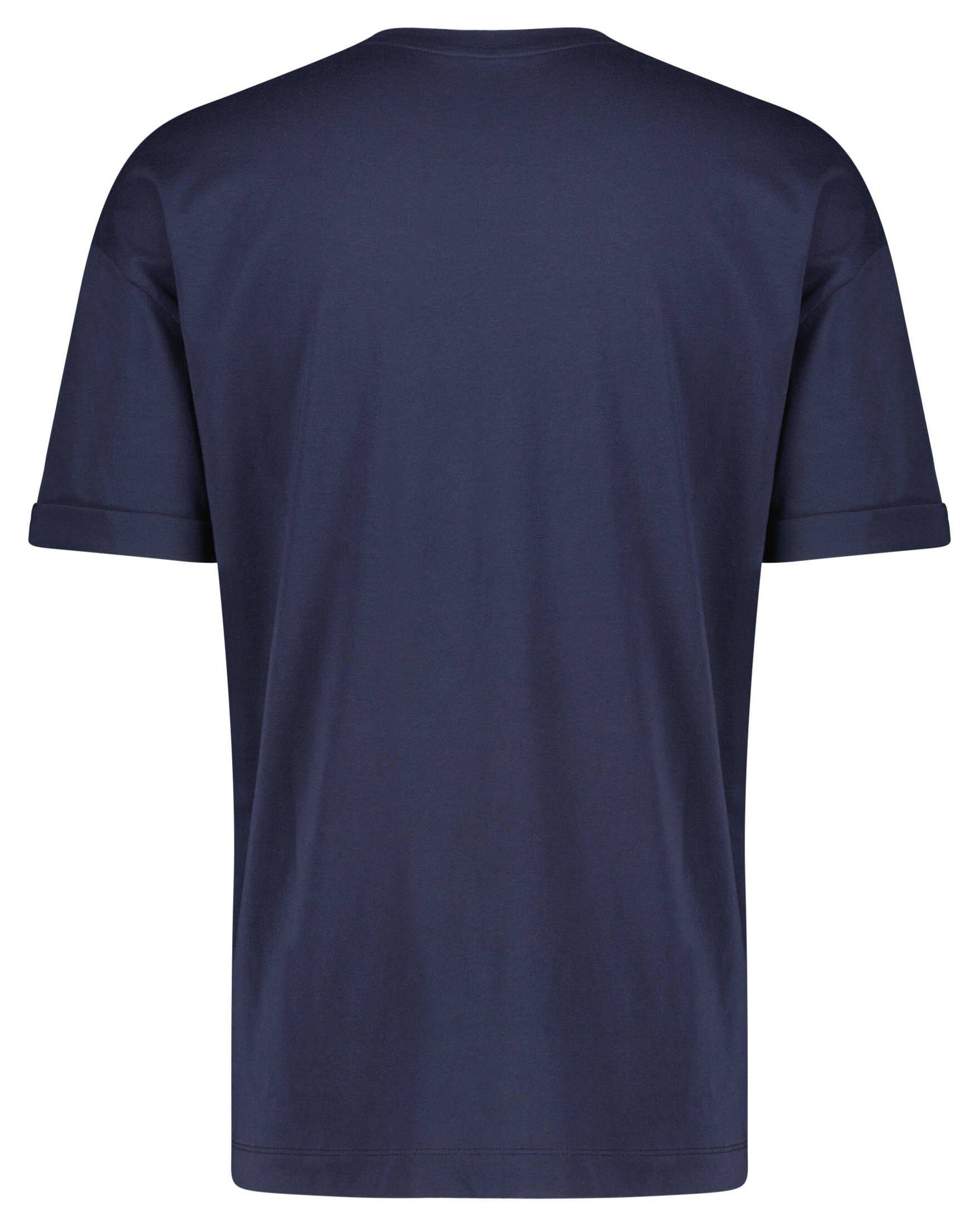 Drykorn T-Shirt Herren T-Shirt (1-tlg) (300) marine