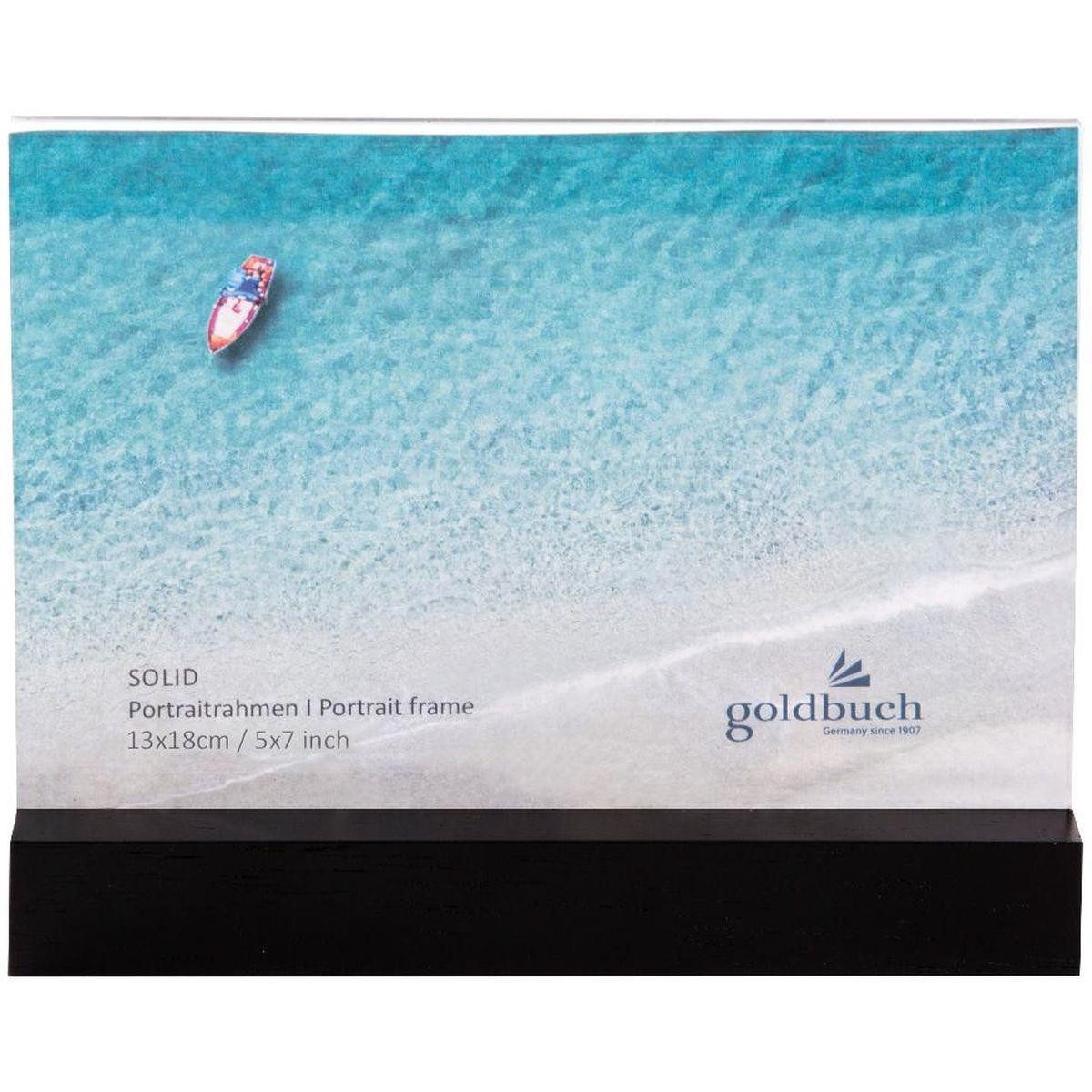 Goldbuch Bilderrahmen 950053 Solid 13x18cm schwarz