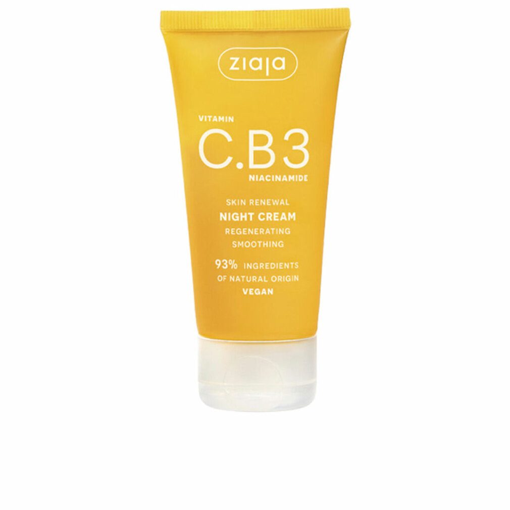 Ziaja Nachtcreme Vitamina C B3 Niacinamida Crema Facial De Noche Regeneradora 50ml