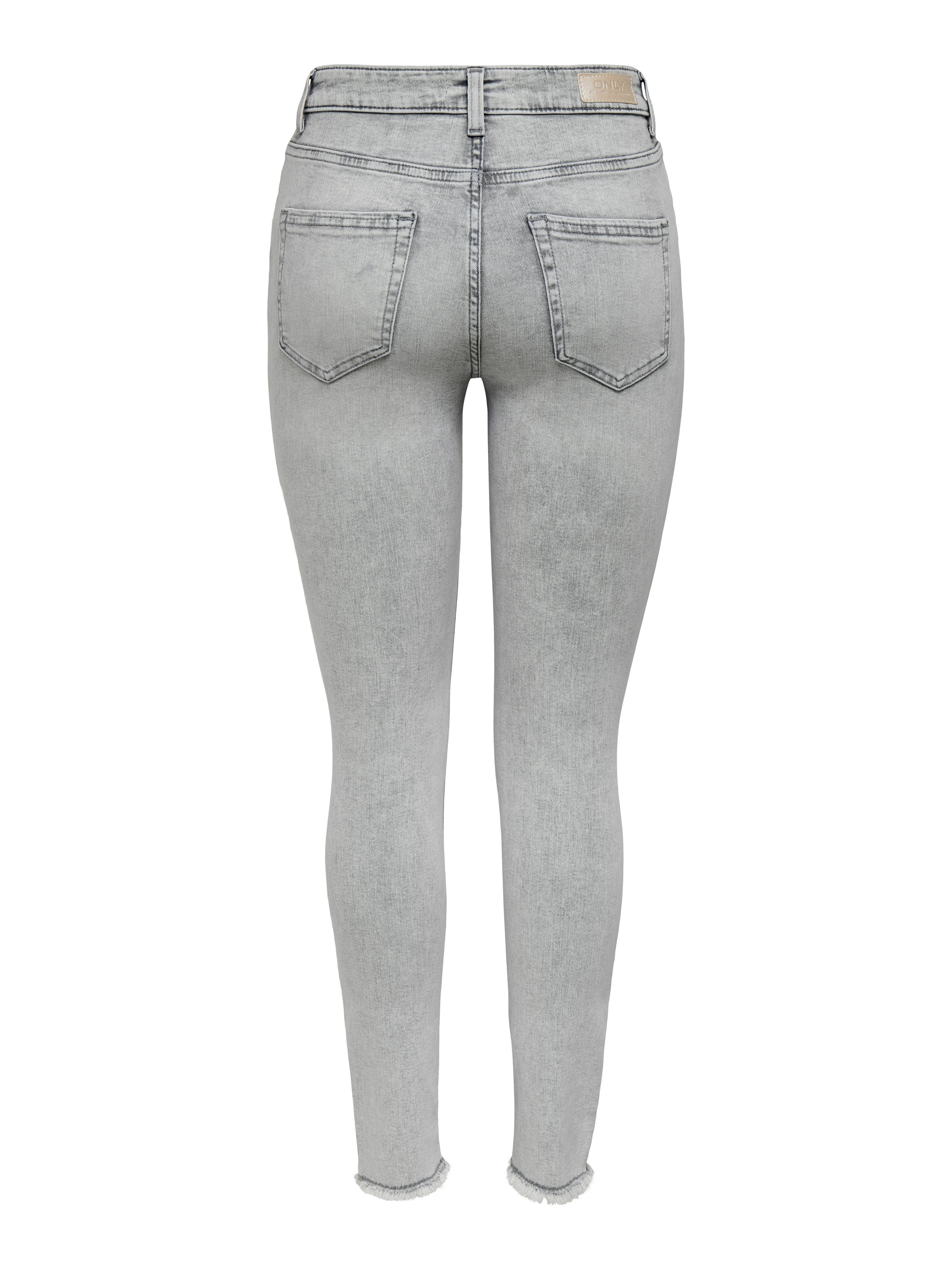 ONLY Skinny-fit-Jeans ONLBLUSH HW ANK RW DESTROY SKINNY DNM mit Destroyed Effekt