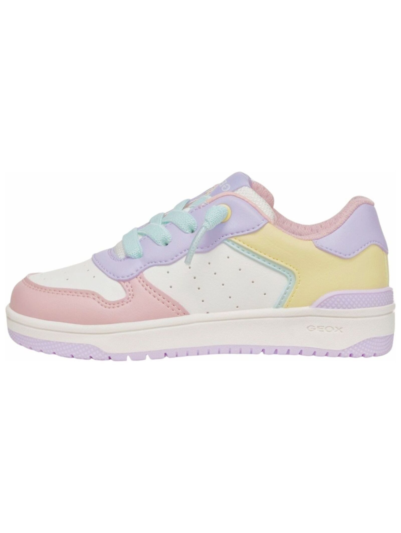 Geox Sneaker Lederimitat/Textil . Sneaker (1-tlg)