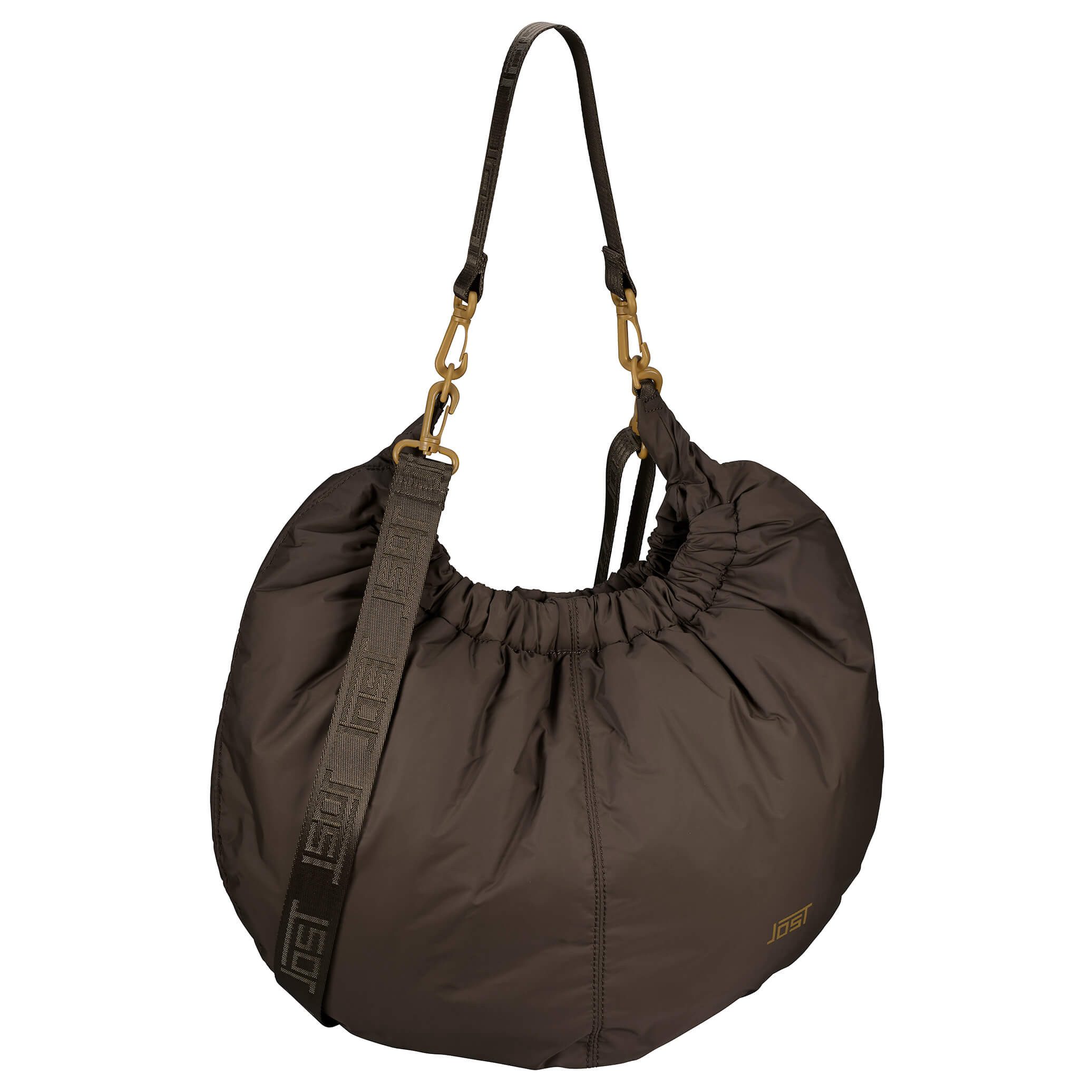 Jost Umhängetasche Kemi - Schultertasche 42 cm (coffee)