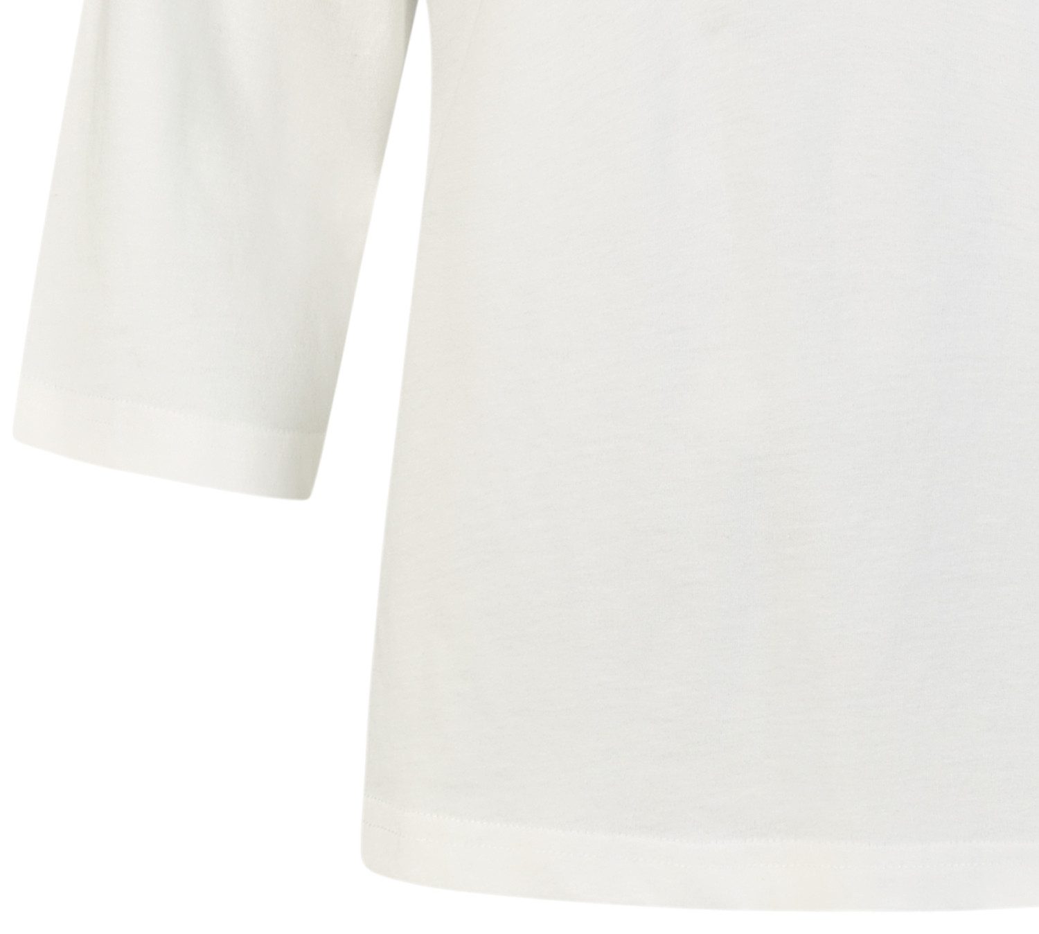 By Louise Pyjamaoberteil Lace Luxury (Packung, 1-tlg., 1-teilig) Damen Pyjamaoberteil 3/4 Arm Baumwolle T-Shirt