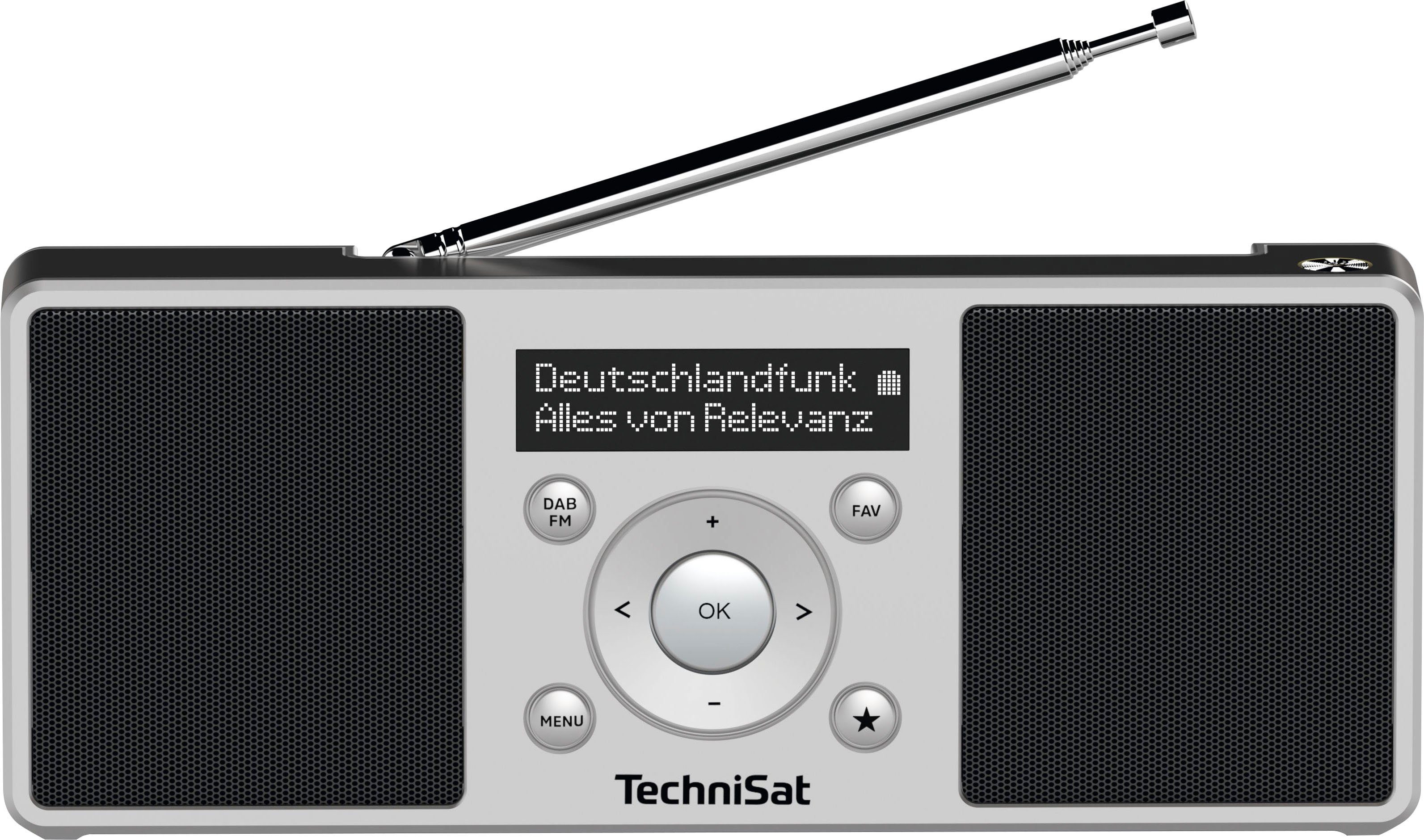 TechniSat DIGITRADIO 1 S Digitalradio (DAB) (Digitalradio (DAB), UKW mit RDS, 2 W, Made in Germany)
