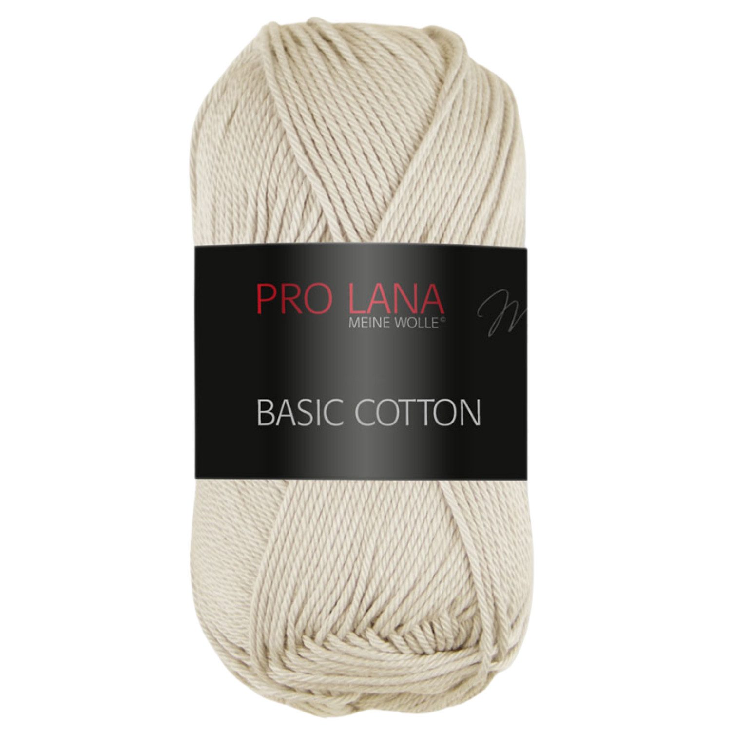 Pro Lana Pro Lana BASIC COTTON Baumwollgarn 50 g Häkelwolle, 125 m (Perfektes Baumwoll-Garn für leichte Pullover, Mützen und Accessoires), 50 g