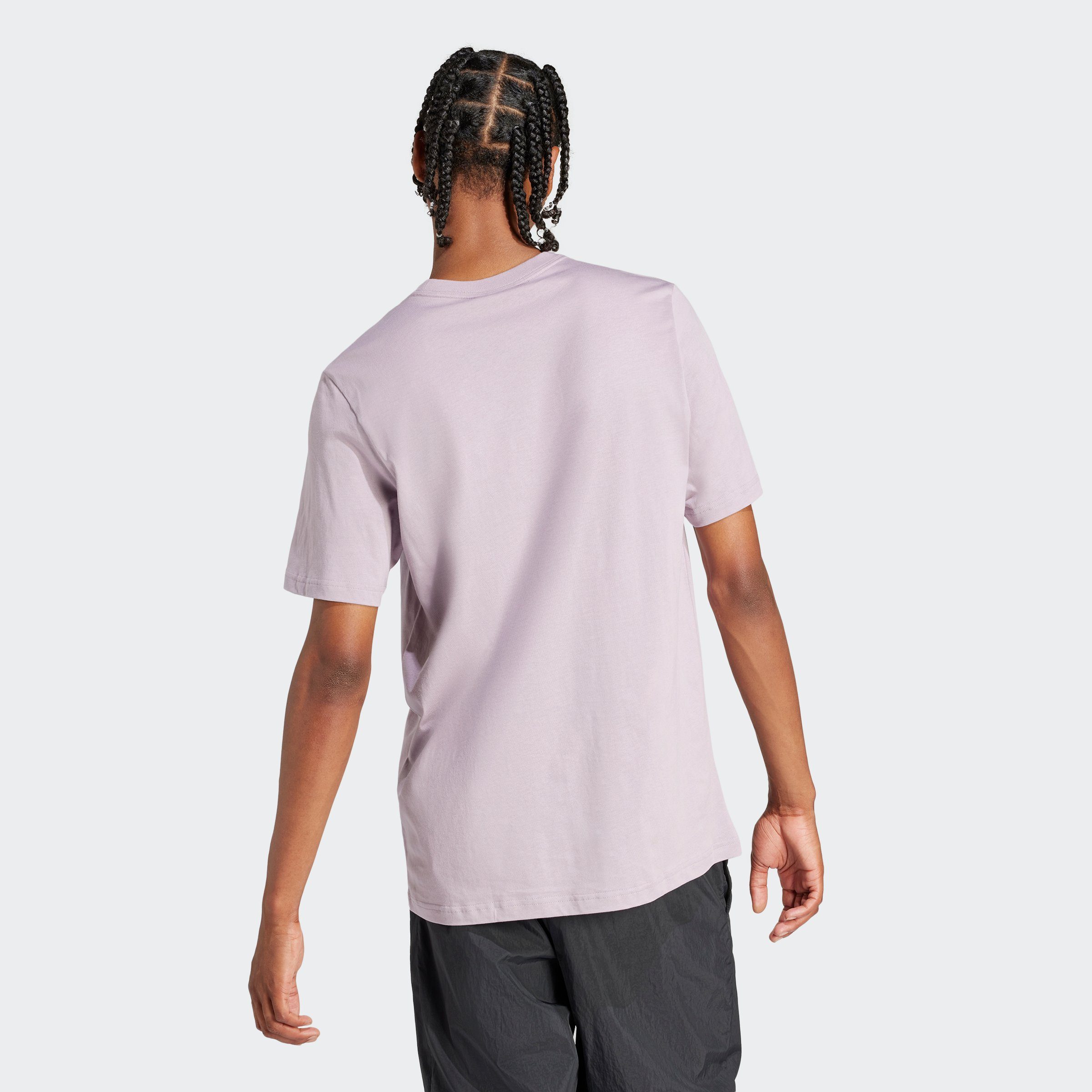 adidas Sportswear JERSEY ESSENTIALS SINGLE LOGO T-Shirt SMALL EMBROIDERED PRLOFI