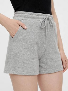 pieces Shorts Chilli (1-tlg) Drapiert/gerafft, Plain/ohne Details