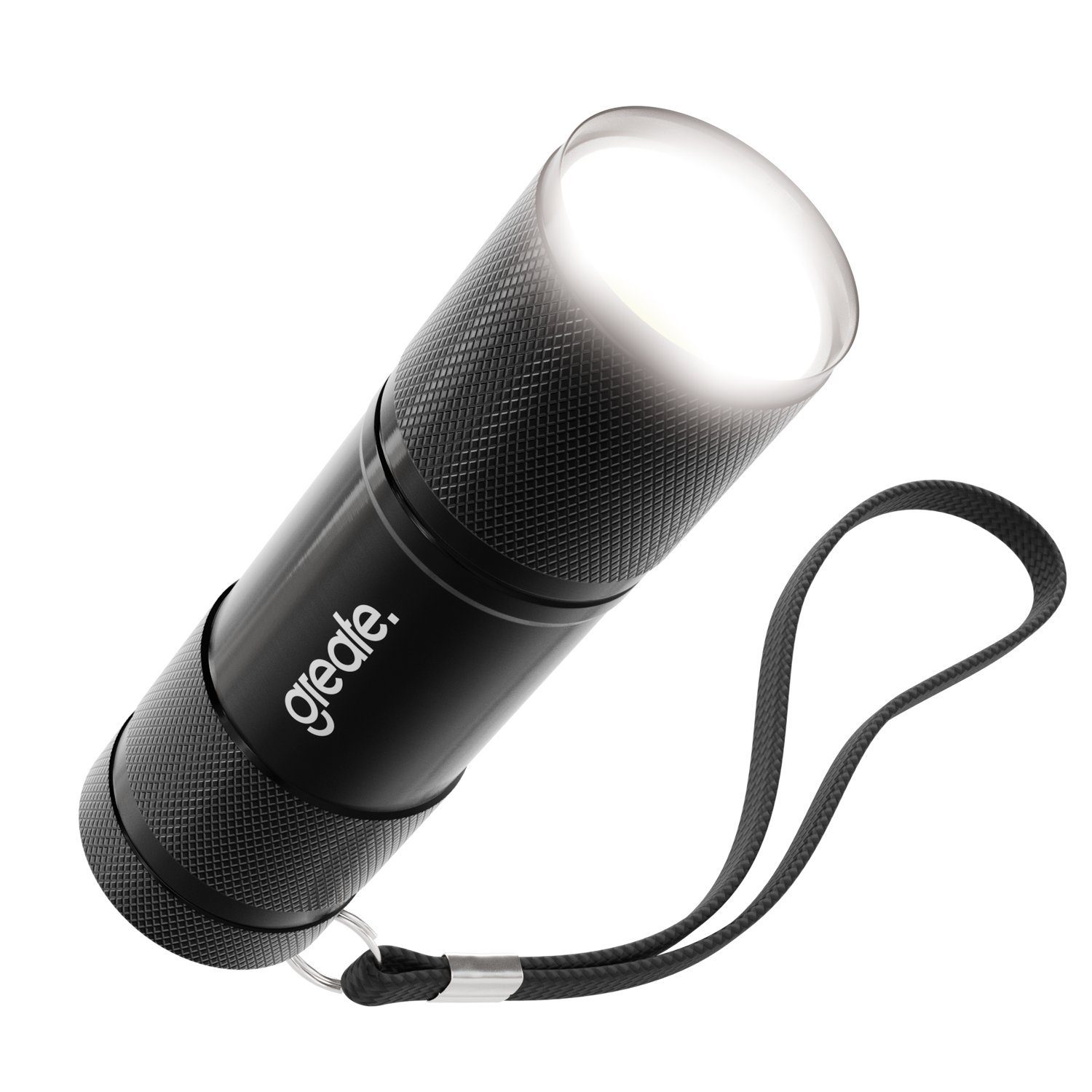 greate. LED Taschenlampe 1x LED Taschenlampe - Mini Flashlight, 175 Lumen - Kinder - Erwachsene (1-St)