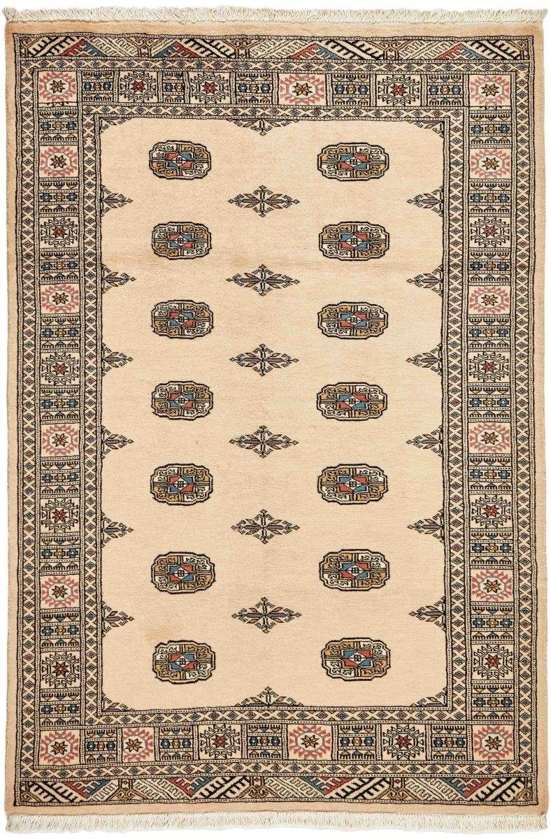 Orientteppich Pakistan Buchara 2ply 124x187 Handgeknüpfter Orientteppich, Nain Trading, rechteckig, Höhe: 8 mm