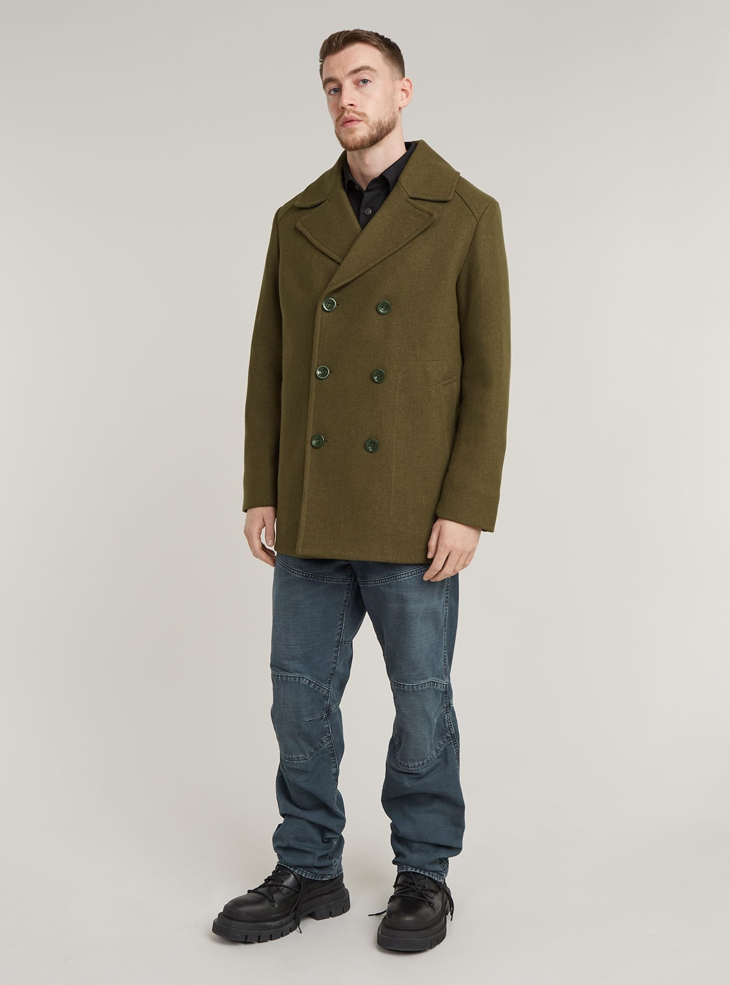 G-STAR Outdoorjacke Wool Peacoat