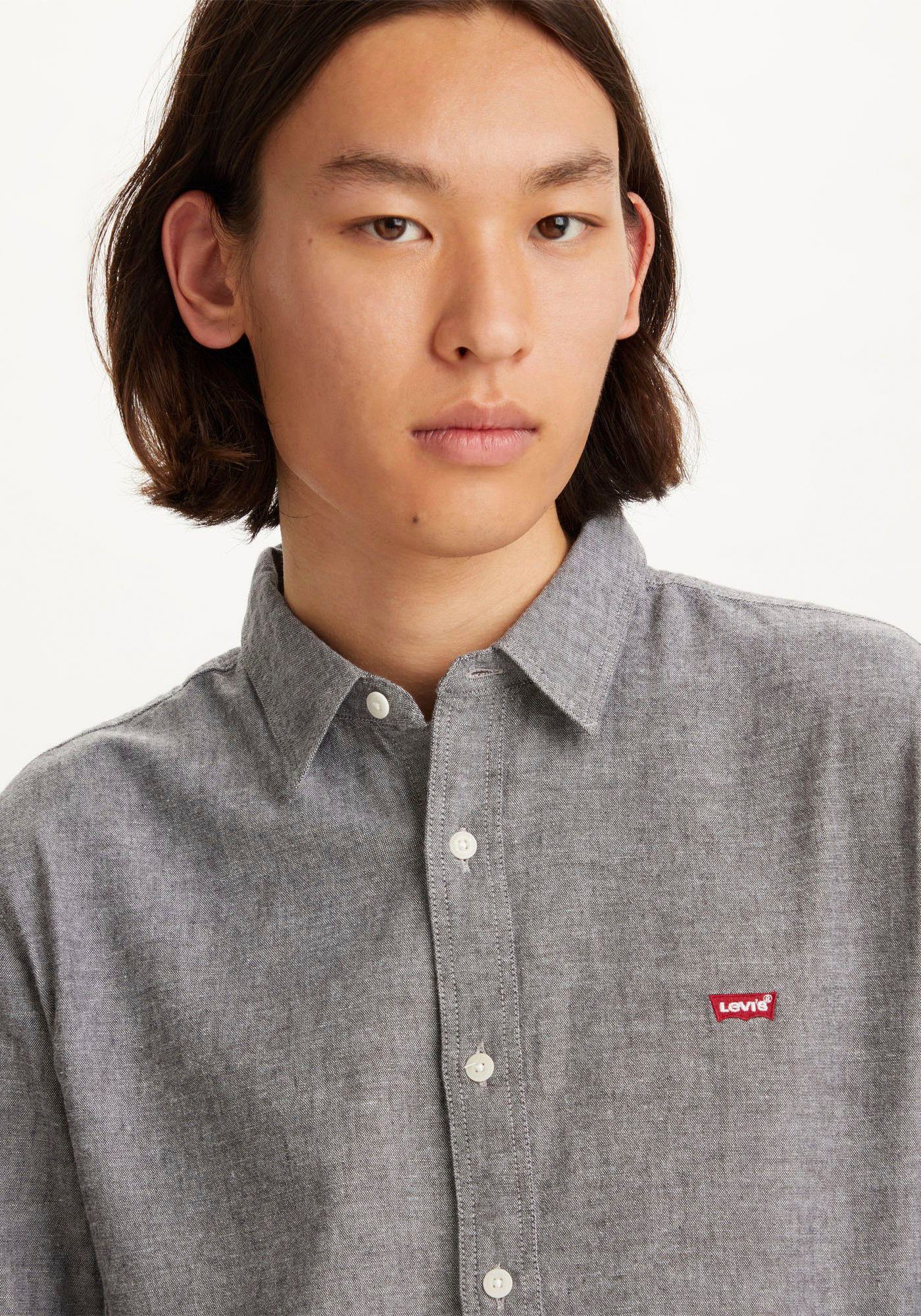 Levi's® Jeanshemd BATTERY HM SHIRT SLIM mit Logobadge