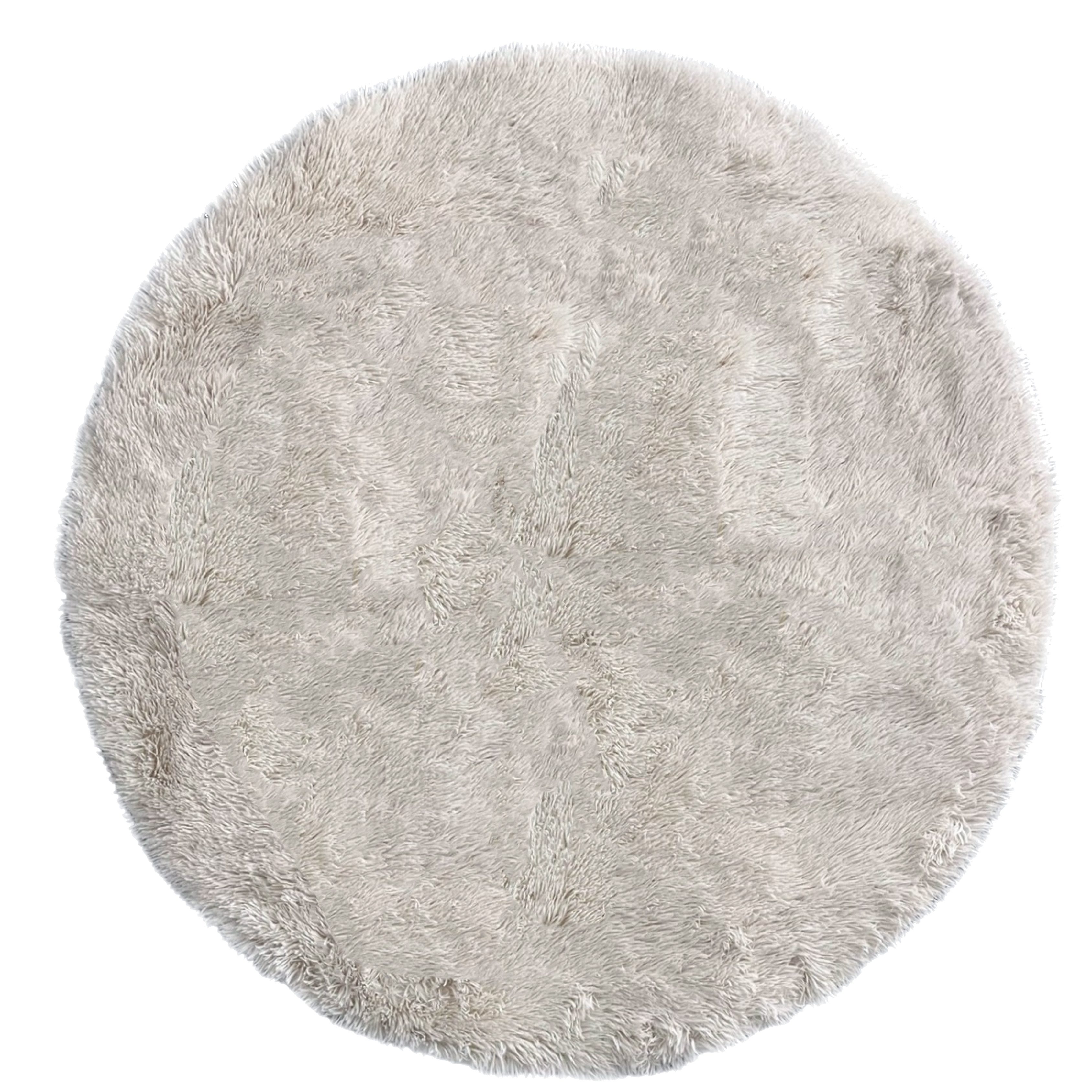 the carpet Teppich Soft Shaggy, rund, günstig online kaufen