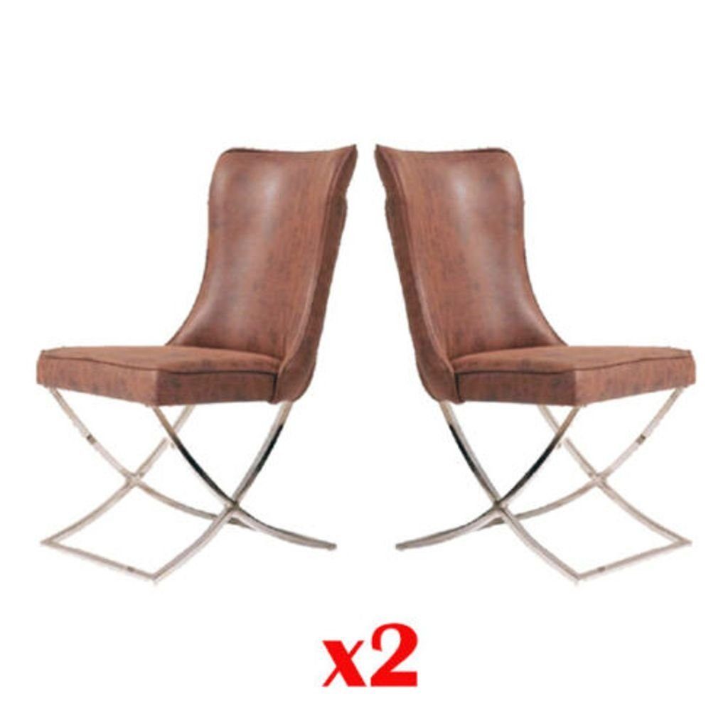 Esszimmer Esszimmerstuhl, JVmoebel Neu Sessel Garnitur Stuhl Gastro Design 2x Set Stühle