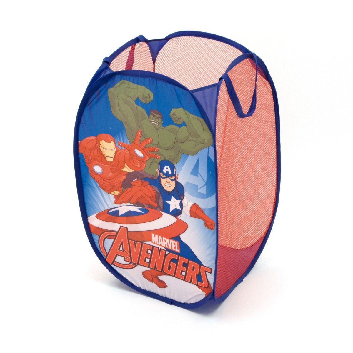 The AVENGERS Aufbewahrungsbox Marvel Avengers Pop-up-Korb Praktischer Korb für Spielzeug
