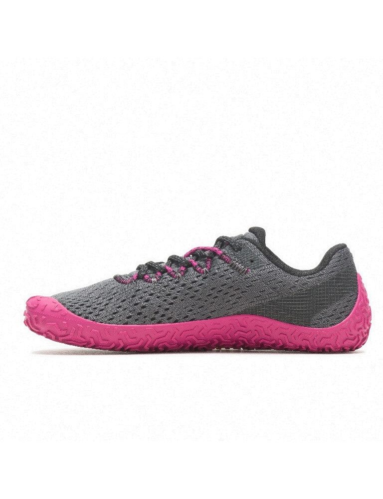 Merrell Vapor Glove 6 granitgrau/fuchsia Damen Laufschuh