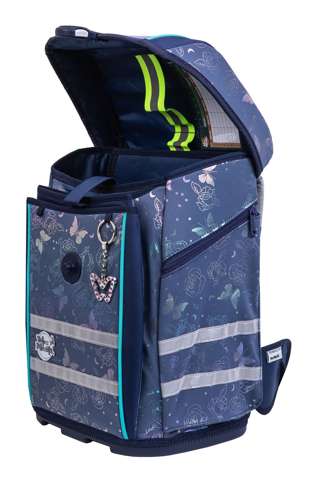 McNeill Schulranzen Schoolbag Set 5-teilig (Set, 5-tlg)