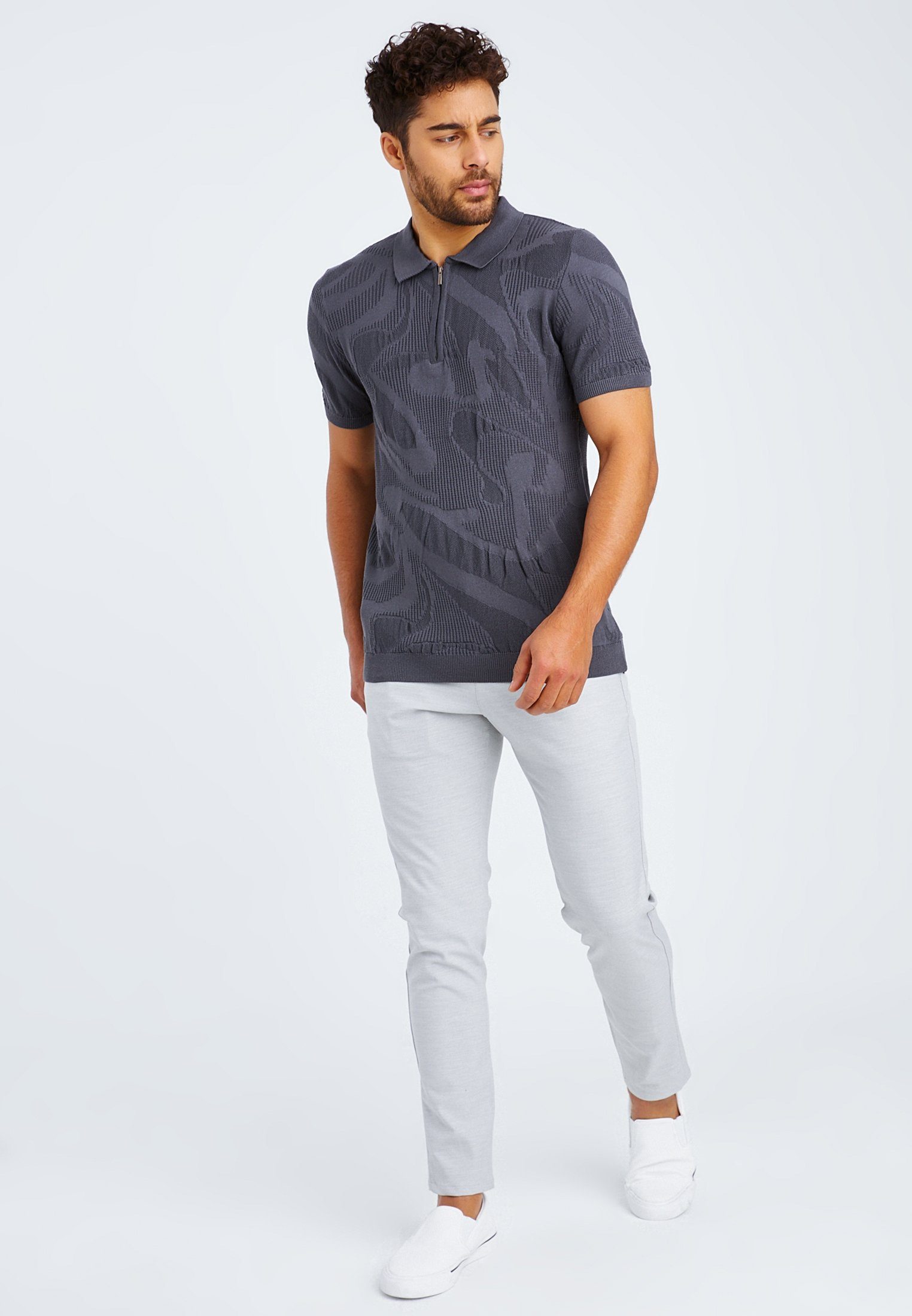 Nelson LN-7600 Leif T-Shirt anthrazit