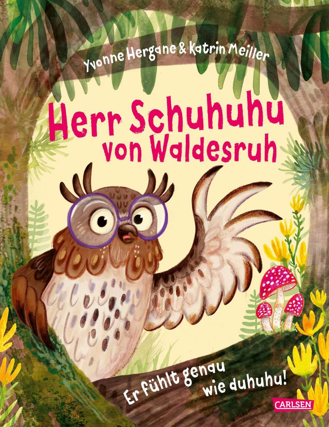 Herr Schuhuhu von Waldesruh / Yvonne Hergane