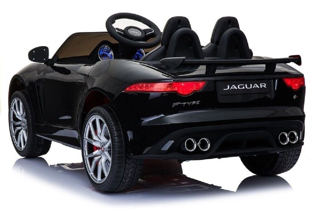 Spielzeug Kinder-Elektrofahrzeuge schnaeppchenmeile-online Elektro-Kinderauto Kinder Elektroauto Jaguar F-Type Schwarz EVA-Reife