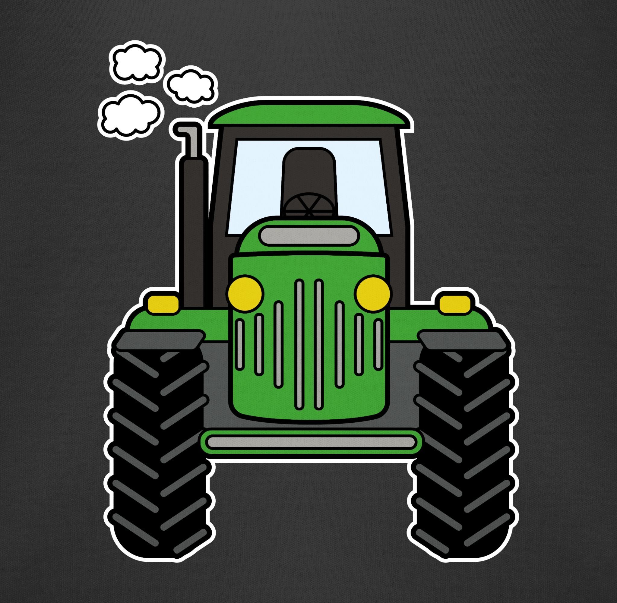 Traktor Traktor Bulldog Trecker Geschenk Landwirte Schwarz Landwirtschaft 1 Shirtracer Bauern Shirtbody