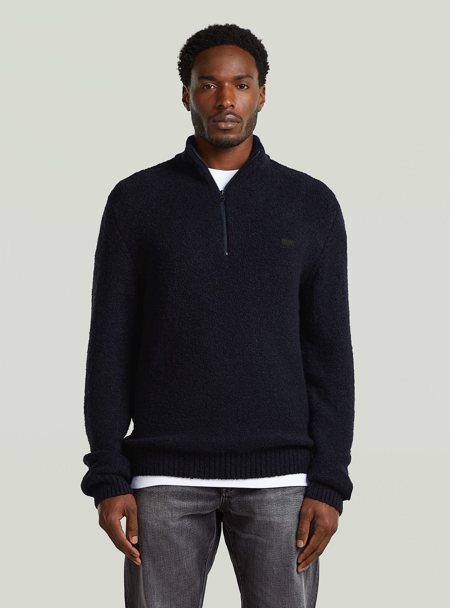 G-STAR Longpullover Boucle Skipper Knit