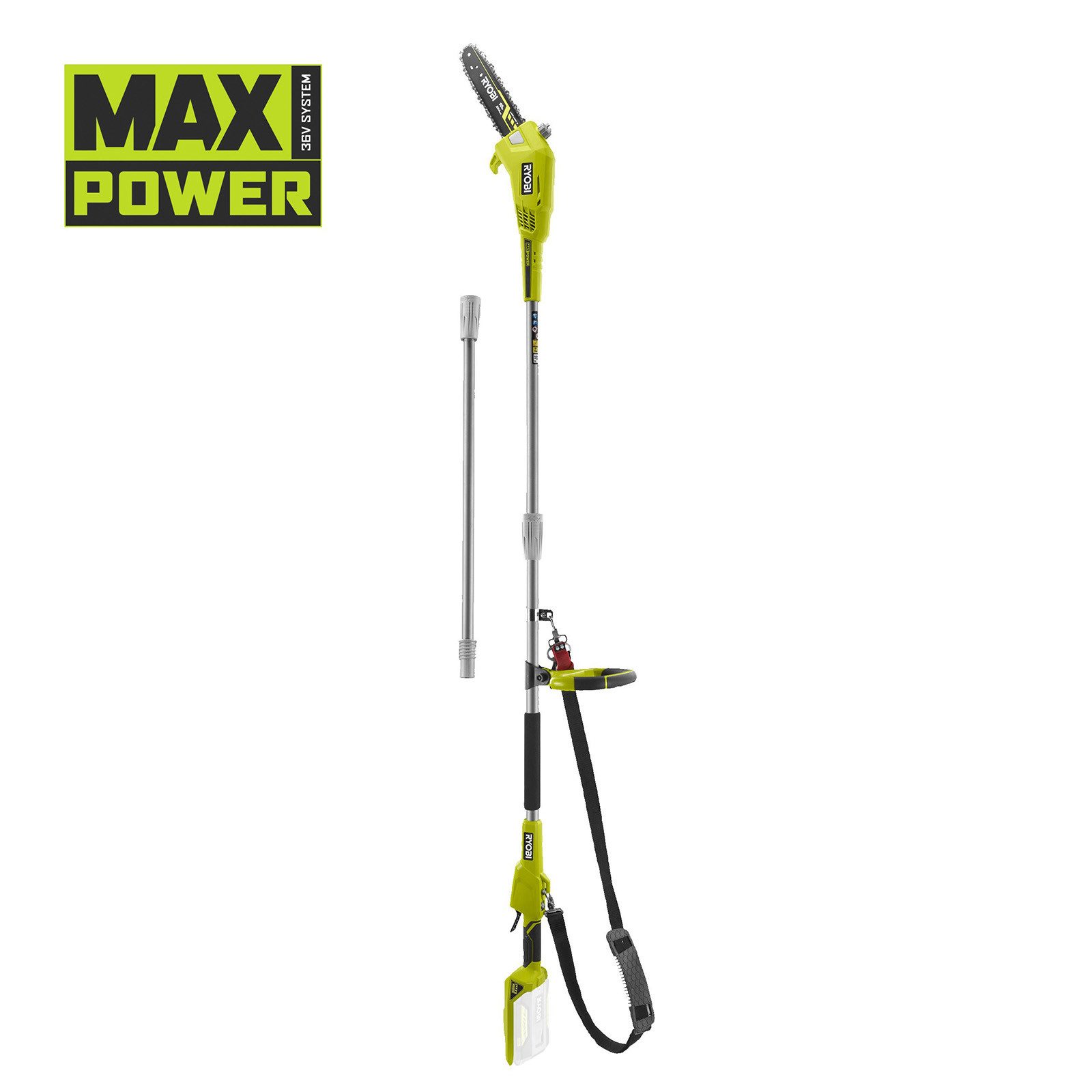 Ryobi Universalsäge Akku-Hochentaster RY36PP25A 36V, Kettensäge, Astsäge, Entaster 25 cm