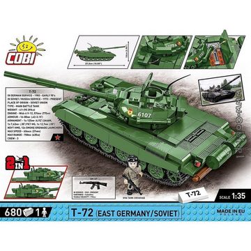 COBI Modellbausatz COBI-2625 - 678 PCS ARMED FORCES /2625/ T-72 M1 DDR&RU