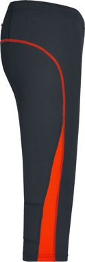 James & Nicholson Laufhose Damen 3/4 Laufhose Running Tights JN481 Weiche, elastische Qualität mit Elasthan